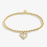 Load image into Gallery viewer, A Littles & Co. Bracelet - Happy Mother's Day Outline | Gold
