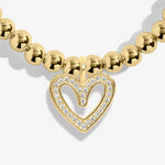 Load image into Gallery viewer, A Littles & Co. Bracelet - Happy Mother's Day Outline | Gold
