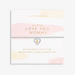 Load image into Gallery viewer, A Littles & Co. Bracelet - Love You Mommy | Silver