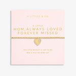 Load image into Gallery viewer, A Littles & Co. Bracelet - Mom, Always Loved | Gold