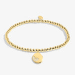 Load image into Gallery viewer, A Littles & Co. Bracelet - Lucky to Have a Mom Like You | Gold