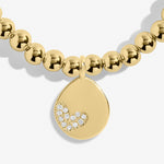 Load image into Gallery viewer, A Littles & Co. Bracelet - Lucky to Have a Mom Like You | Gold