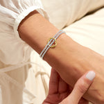 Load image into Gallery viewer, A Littles & Co. Bracelet - Double With Loop | Silver Gold