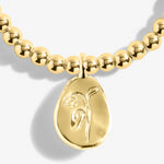 Load image into Gallery viewer, A Littles & Co. Bracelet - Birthflower Jan Snowdrop | Gold