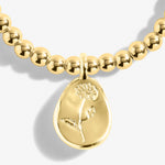 Load image into Gallery viewer, A Littles & Co. Bracelet - Birthflower April Daisy Gold