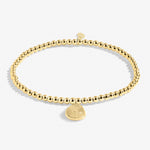 Load image into Gallery viewer, A Littles & Co. Bracelet - Birthflower Sep Aster | Gold