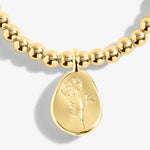 Load image into Gallery viewer, A Littles & Co. Bracelet - Birthflower Oct Cosmos | Gold
