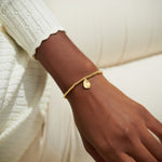 Load image into Gallery viewer, A Littles & Co. Bracelet - Birthflower Dec Narcissus | Gold