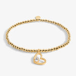 Load image into Gallery viewer, A Littles & Co. Bracelet - Marvelous Mom Heart Stone | Gold