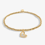 Load image into Gallery viewer, A Littles & Co. Bracelet - Birthday Girl Gold Heart | Gold