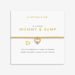 Load image into Gallery viewer, A Littles & Co. Bracelet - Mommy & Bump | Gold