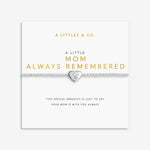 Load image into Gallery viewer, A Littles & Co. Bracelet - Mom Always Remembered | Slvr Stone