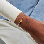 Load image into Gallery viewer, A Littles & Co. Bracelet - Forever Mother & Daughter | Slvr Gold