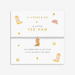 Load image into Gallery viewer, A Littles & Co. Bracelet - Yee Haw (boot) | Slvr Gld
