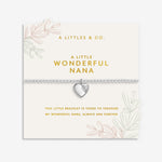 Load image into Gallery viewer, A Littles & Co. Bracelet - Wonderful Nana | Slvr