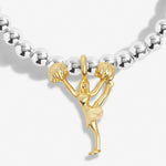 Load image into Gallery viewer, A Littles & Co. Junior Bracelet - Super Cheerleader | Slvr Gold