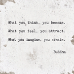 Load image into Gallery viewer, Marble Coaster - What You Think You Become