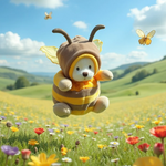 Load image into Gallery viewer, Bukowski Bears - Ziggy Bear | Bee