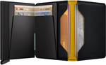 Load image into Gallery viewer, Slimwallet - Matte Black & Ochre