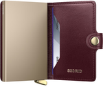Load image into Gallery viewer, Miniwallet - Premium+ Emboss Diamond Bordeaux