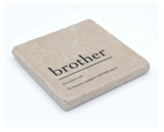 Load image into Gallery viewer, Marble Coaster - Verb | Brother