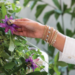 Load image into Gallery viewer, Scout Bracelet - Timeless Wrap Gold | Rose Quartz