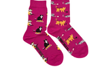 Load image into Gallery viewer, Kids Socks - Colorful Cats