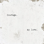 Load image into Gallery viewer, Marble Coaster - Courage My Love