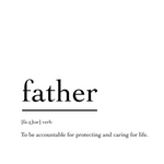 Load image into Gallery viewer, Marble Coaster - Verb | Father