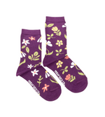 Load image into Gallery viewer, Women's Crew Socks - Modern Garden Party