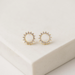 Load image into Gallery viewer, Gold-Plated Studs - Halo Gold