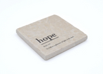Load image into Gallery viewer, Marble Coaster - Verb | Hope