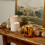 Load image into Gallery viewer, Thymes Frasier Fir - Gilded Gold Candle 6.5oz