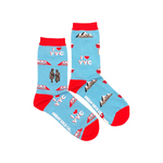 Load image into Gallery viewer, Women's Crew Socks - Calgary Landmarks