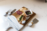 Load image into Gallery viewer, Resin Cheese Knife Set - Marble s/4