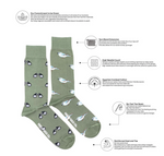 Load image into Gallery viewer, Men's Midcalf Socks - Bird Watching