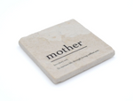 Load image into Gallery viewer, Marble Coaster - Verb | Mother