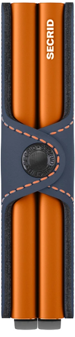 Load image into Gallery viewer, Twinwallet - Matte Nightblue & Orange