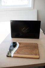 Load image into Gallery viewer, Slim Acacia Bread Board - Onyx