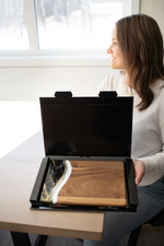 Load image into Gallery viewer, Slim Acacia Bread Board - Onyx