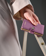 Load image into Gallery viewer, Miniwallet - Pebble Orchid