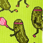 Load image into Gallery viewer, Women's Athletic Socks - Pickleball Game