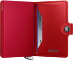 Load image into Gallery viewer, Miniwallet - Premium Emboss Diamond Red