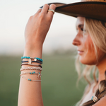 Load image into Gallery viewer, Hair Tie Bracelet - Stride Lg s/5