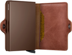 Load image into Gallery viewer, Twinwallet - Vintage Cognac Brown