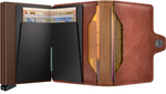 Load image into Gallery viewer, Twinwallet - Vintage Cognac Brown