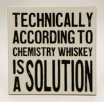 Load image into Gallery viewer, Wood Coaster - Technically Whiskey