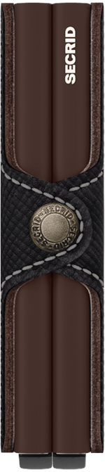 Load image into Gallery viewer, Twinwallet - Saffiano Brown