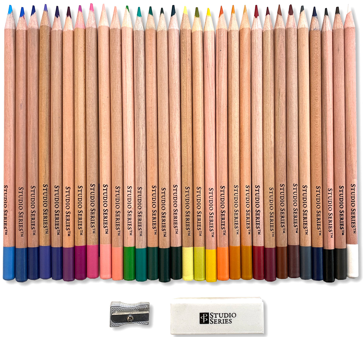 12ct Pro Colored Pencils With Case by Artsmith