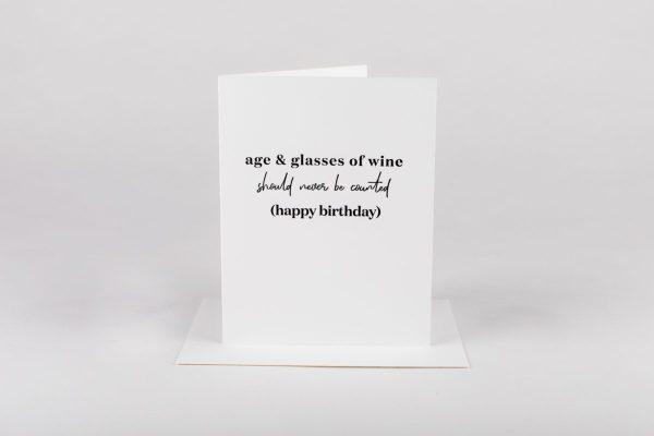 W&C Cards - Age & Wine